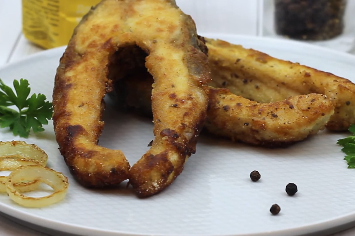 Новый рецепт жареного карпа от кулинарного блогера