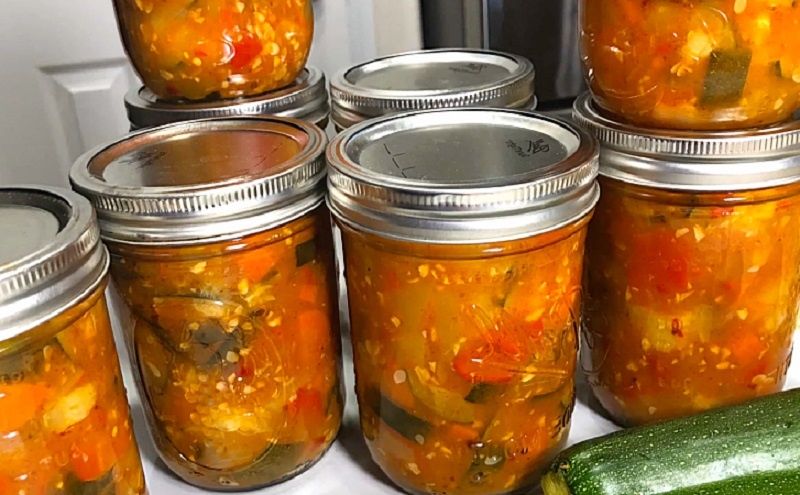 Как быстро заготовить кабачки на зиму: мастер-класс за 35 минут