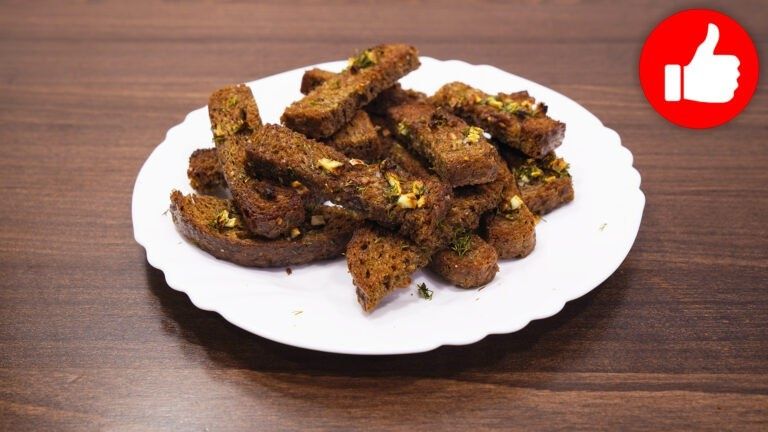 Ароматные чесночные гренки: идеальная закуска для чая
