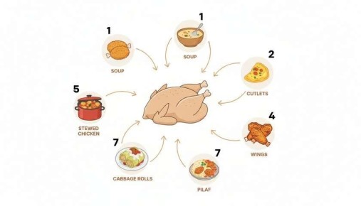 Как сэкономить на еде: неделя с курицей