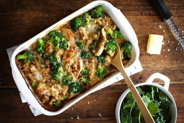 Курица с брокколи в сливочном соусе: простой и вкусный рецепт