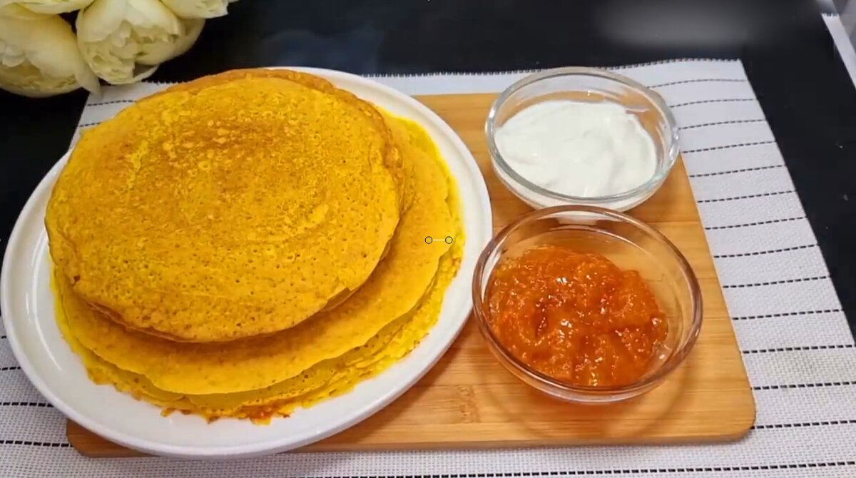 Тыквенные блинчики: секрет отменного вкуса