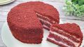 Диетический торт Красный бархат: легкий и вкусный десерт без сахара