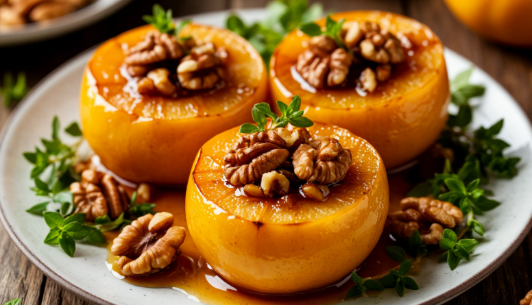 Ароматная запеченная айва: десерт, который объединит за столом