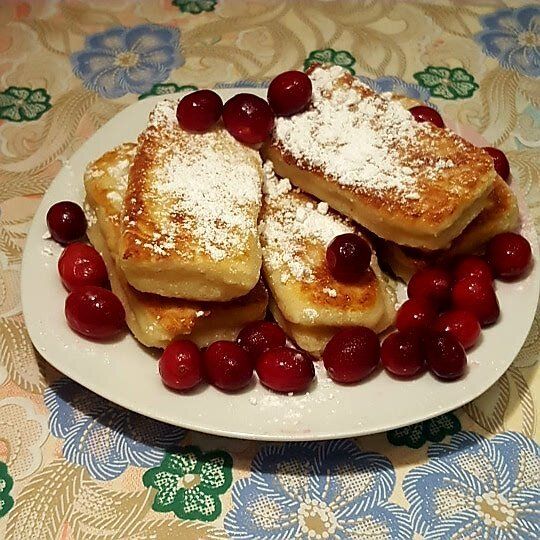 Скоро к чаю: Легкие творожные батончики за 30 минут