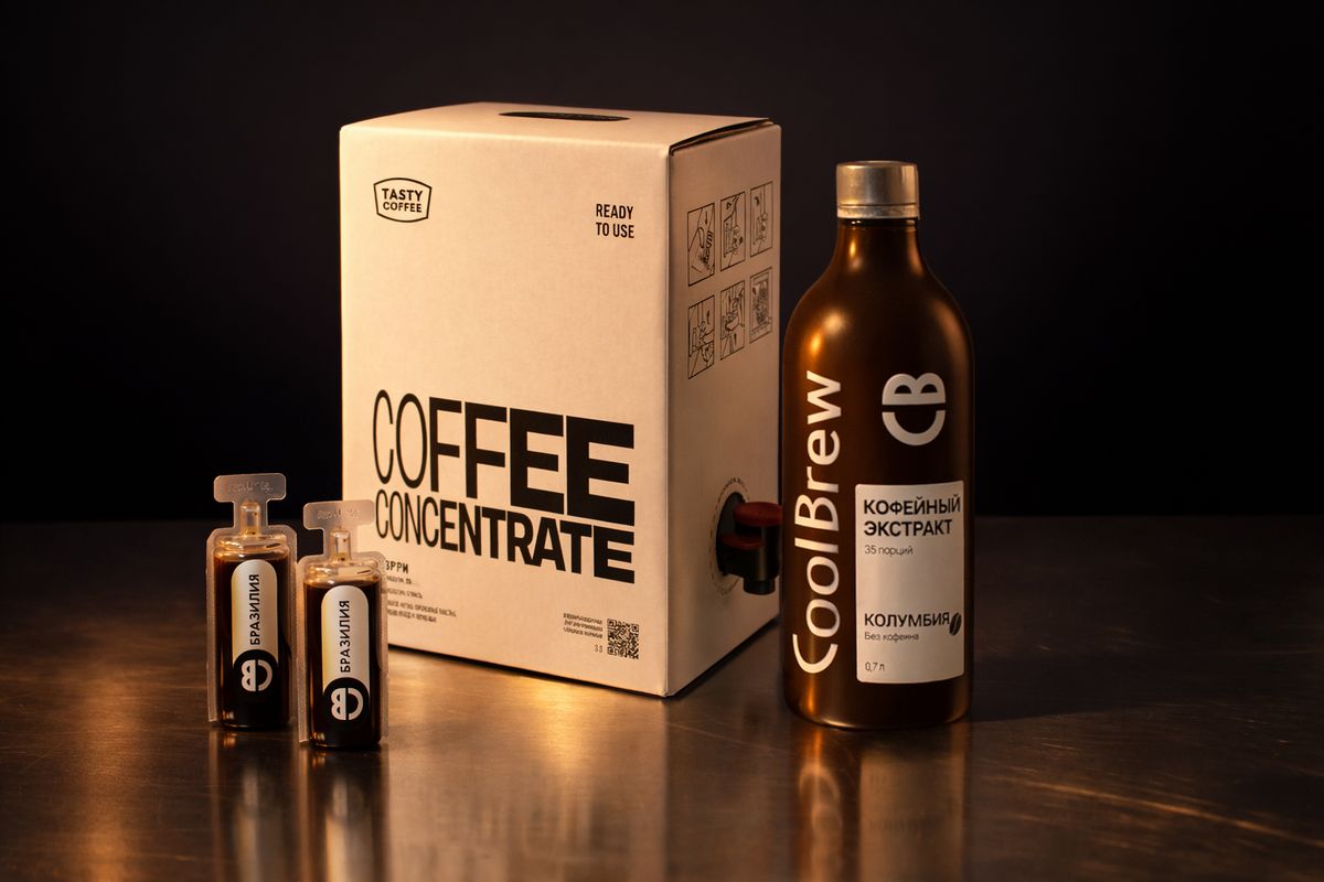 Кофейный концентрат: быстро и вкусно в любой ситуации