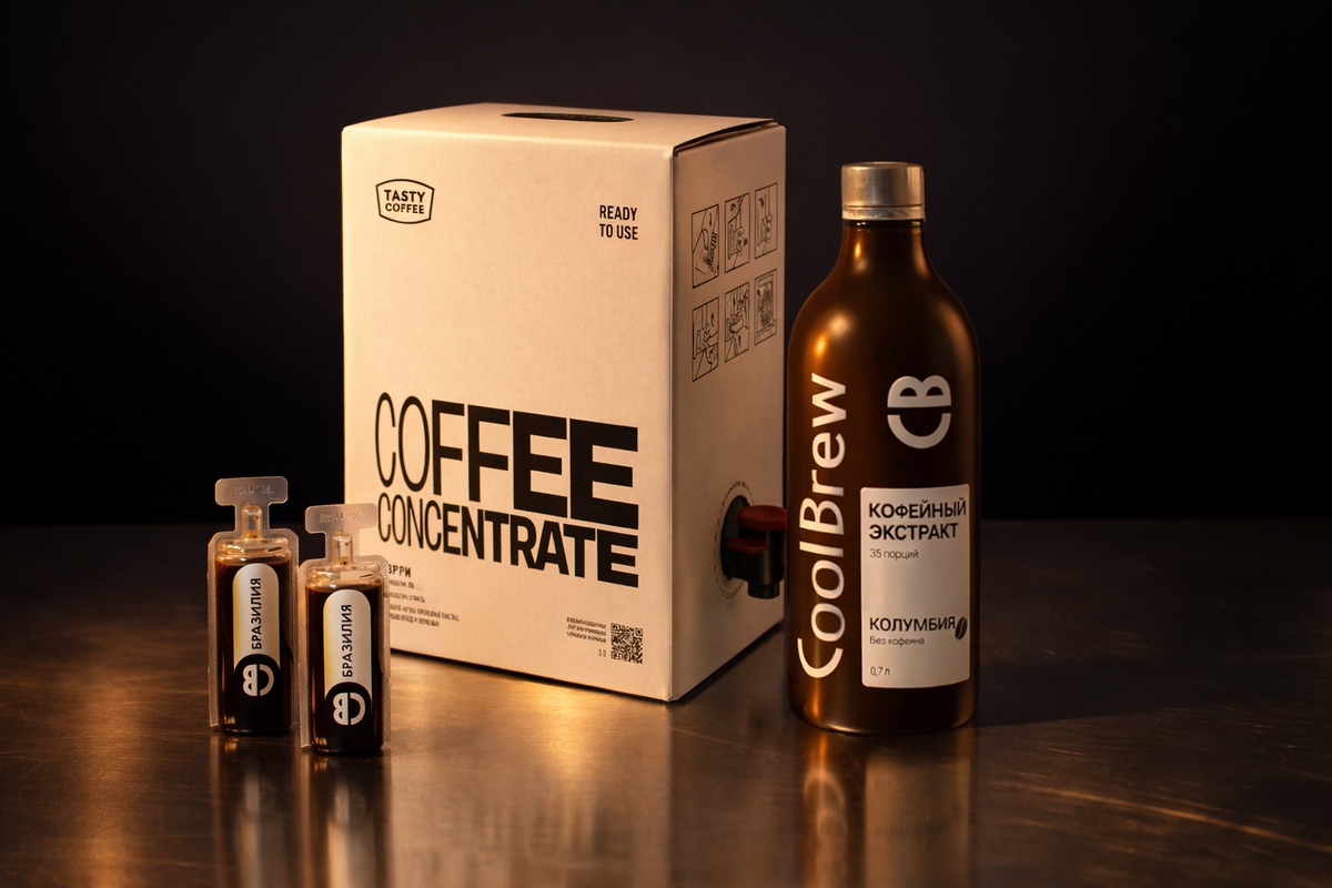 Кофейный концентрат: быстро и вкусно в любой ситуации