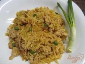 Бирьяни с курицей