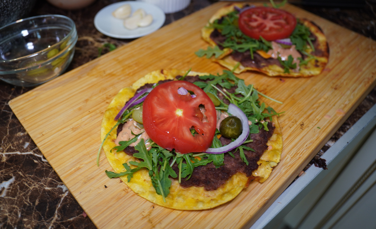 Создайте идеальный бургер в лаваше за считанные минуты
