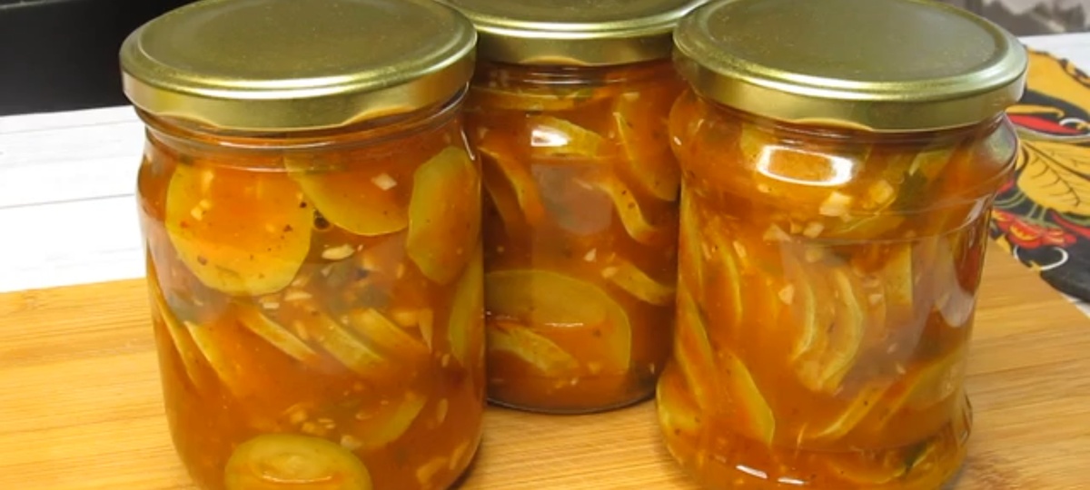 Кабачки на зиму без стерилизации: восхитительный рецепт