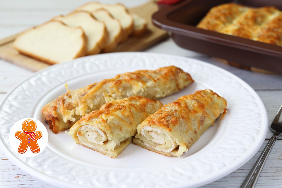 Рулеты «Курочка в драниках»: вкусный и простой ужин для всей семьи