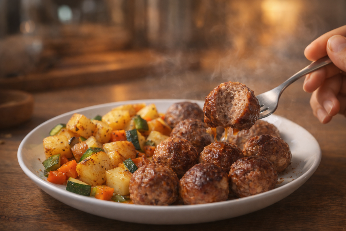 Фрикадельки в аэрогриле: секреты идеального ужина без лишнего жира