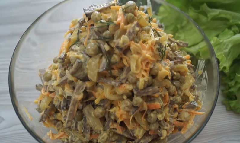 Печеночный салат с овощами: новое прочтение классического рецепта