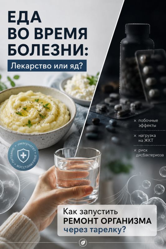Питание при болезни: лекарство или яд?